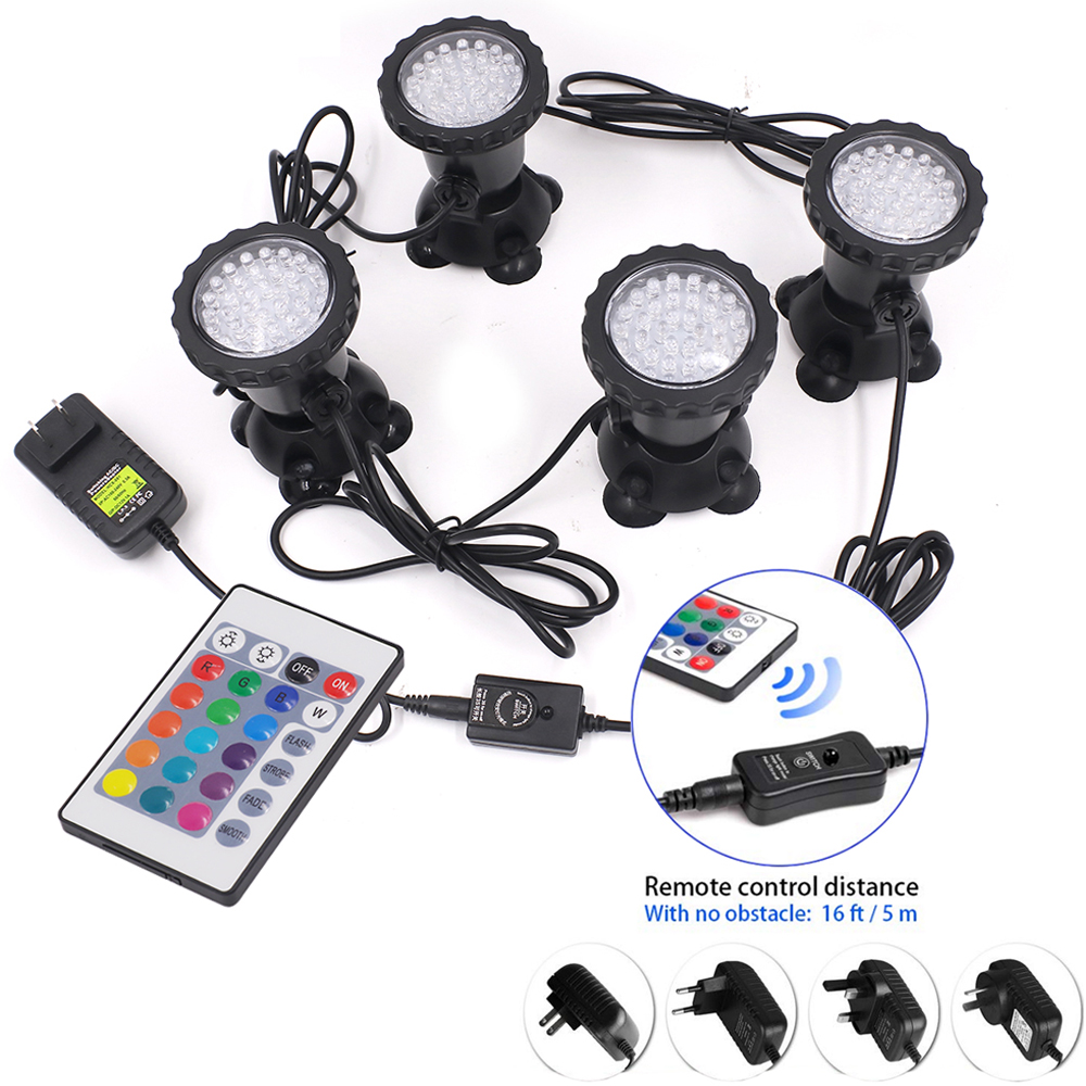 Pond Light Submersible - RGB LED Lampu Bawah Air IP68
