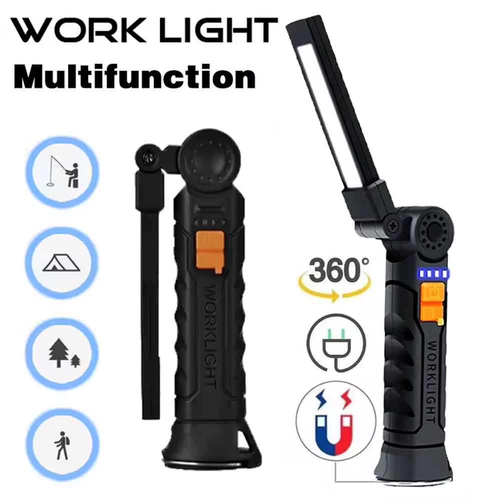 Outdoor Lighting Types - Senter LED COB Portabel Senter Isi
