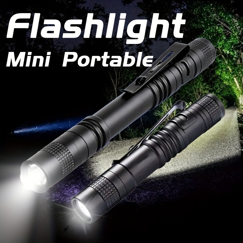 Outdoor Lighting B&Q - Senter LED Mini Portabel Saku Ultra