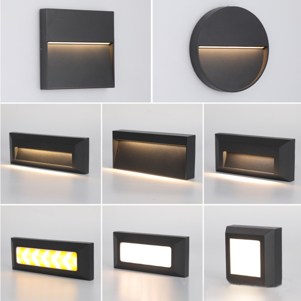 Deck Step Light - Lampu Dinding LED Luar Ruangan Lampu