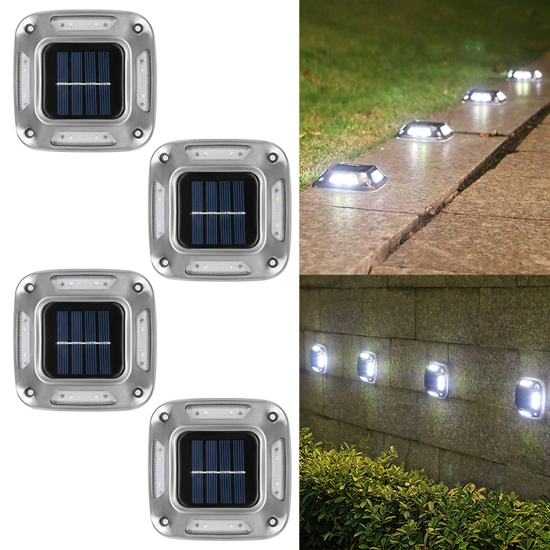 Outdoor Lighting Driveway - Lampu Jalan Tenaga Surya 8LED, Lampu