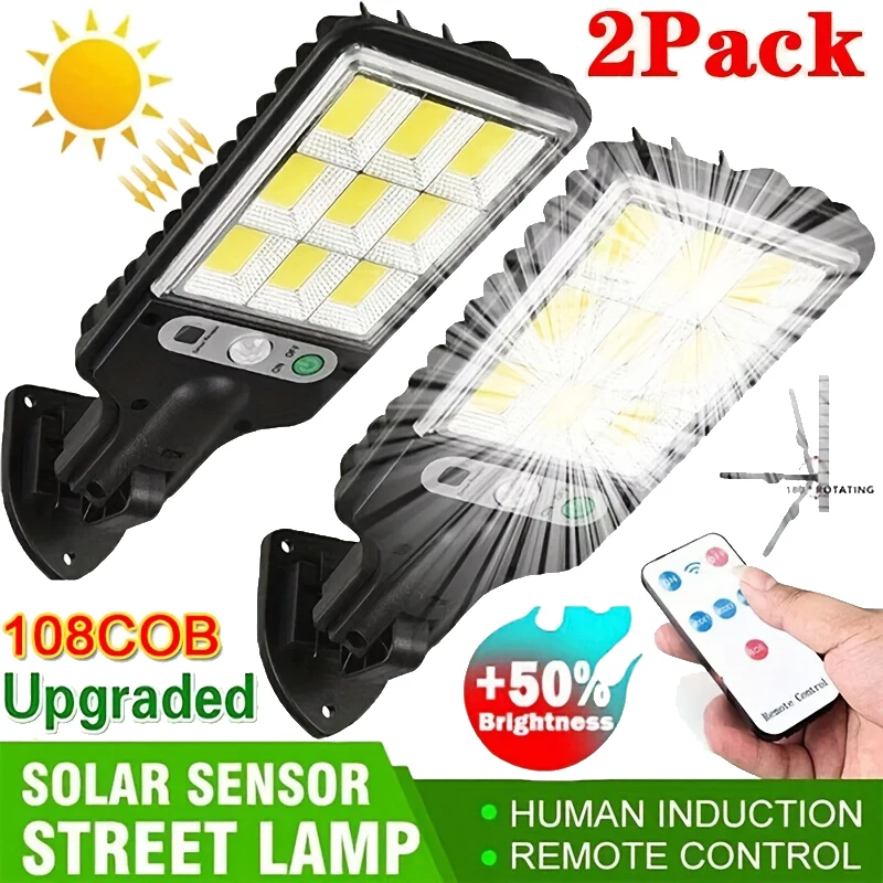 Outdoor Lighting Driveway - Lampu Dinding LED Tenaga Surya Luar