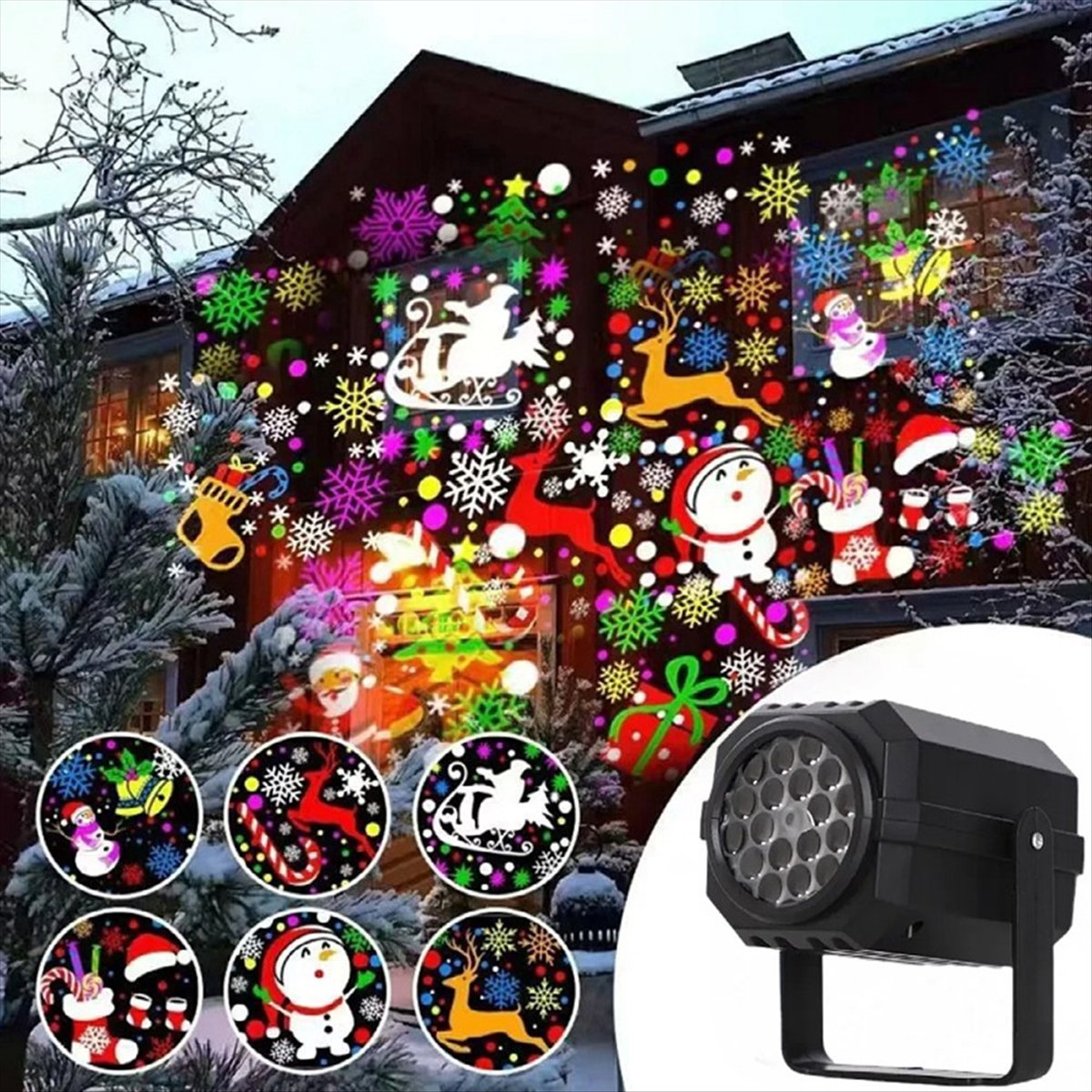 Outdoor Lighting On Sale - (DISKON) Lampu Proyektor Natal untuk Luar