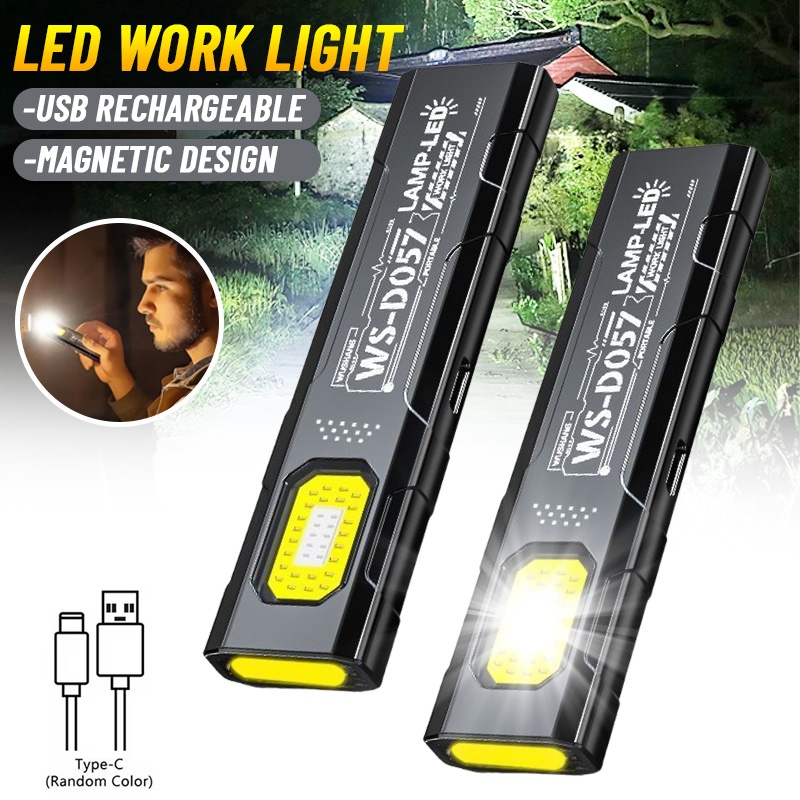 Outdoor Lighting B&Q - Lampu kerja mini yang kuat, lampu
