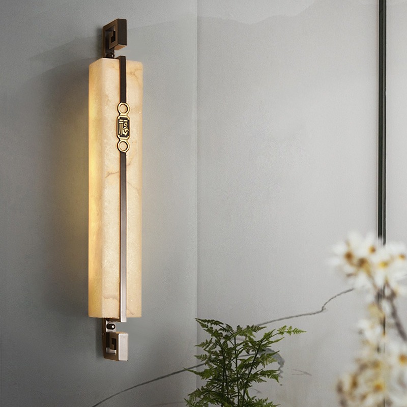 Outdoor Lighting Spanish Style - Lampu dinding gaya Cina baru, tembaga