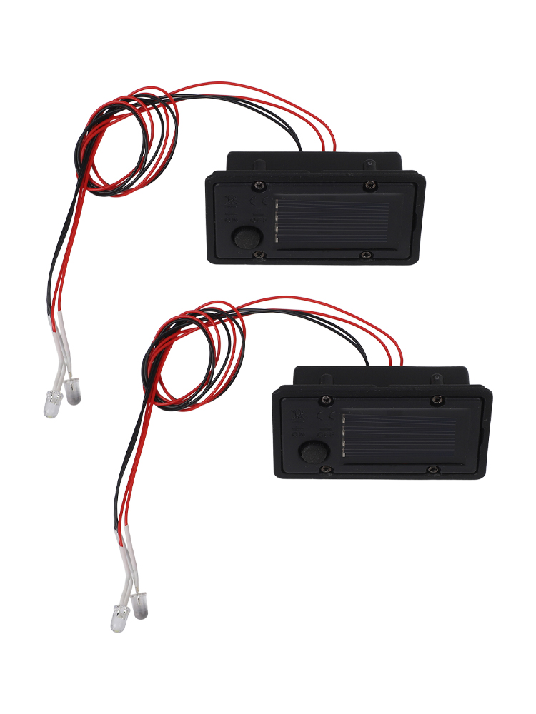 Outdoor Lighting Driveway - 2 Buah Kotak Lampu Tenaga Surya
