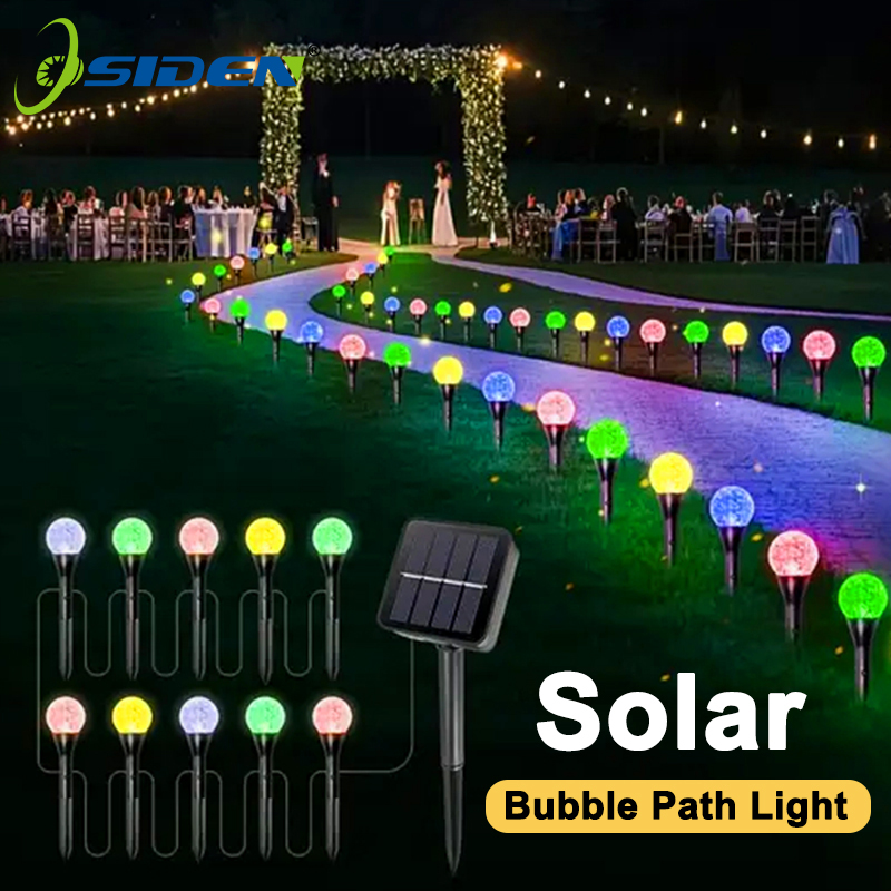 Outdoor Lighting Driveway - 30 LED Lampu Tali Bola Gelembung