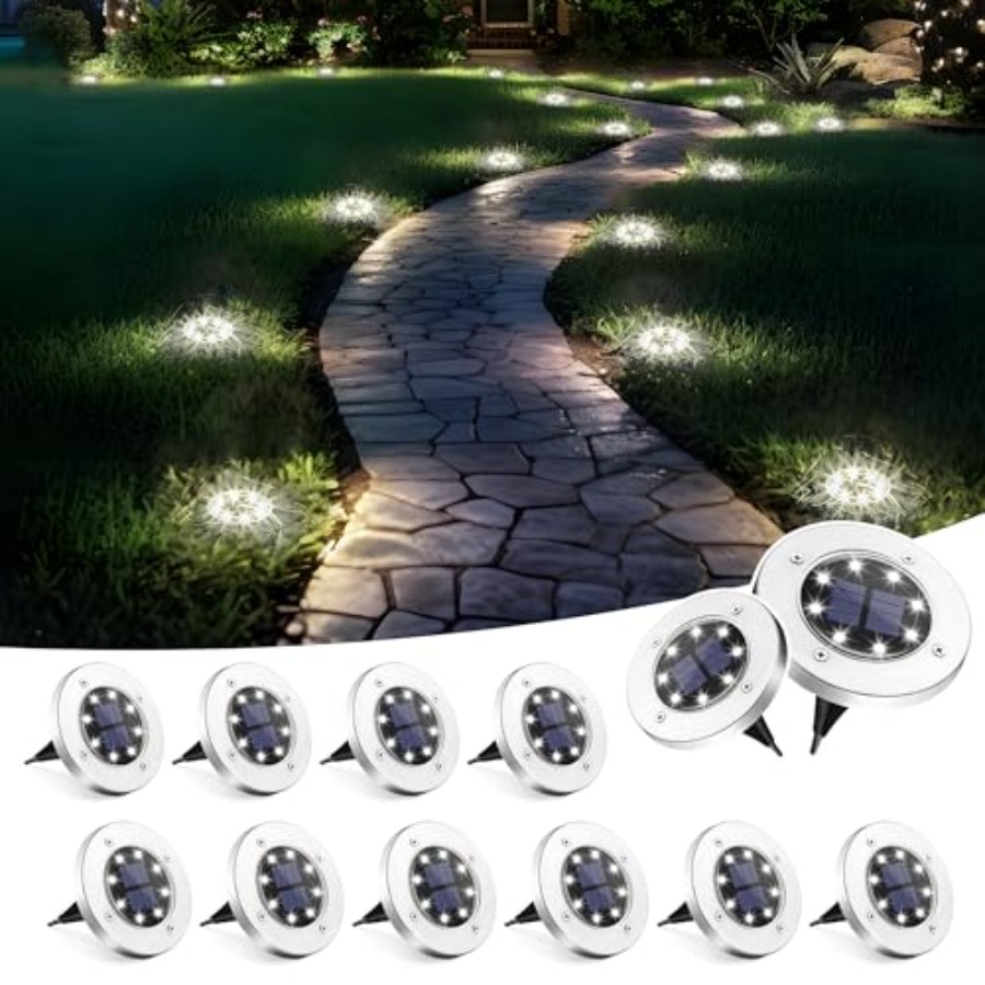 Outdoor Lighting Driveway - Lampu Tenaga Surya Tahan Air untuk