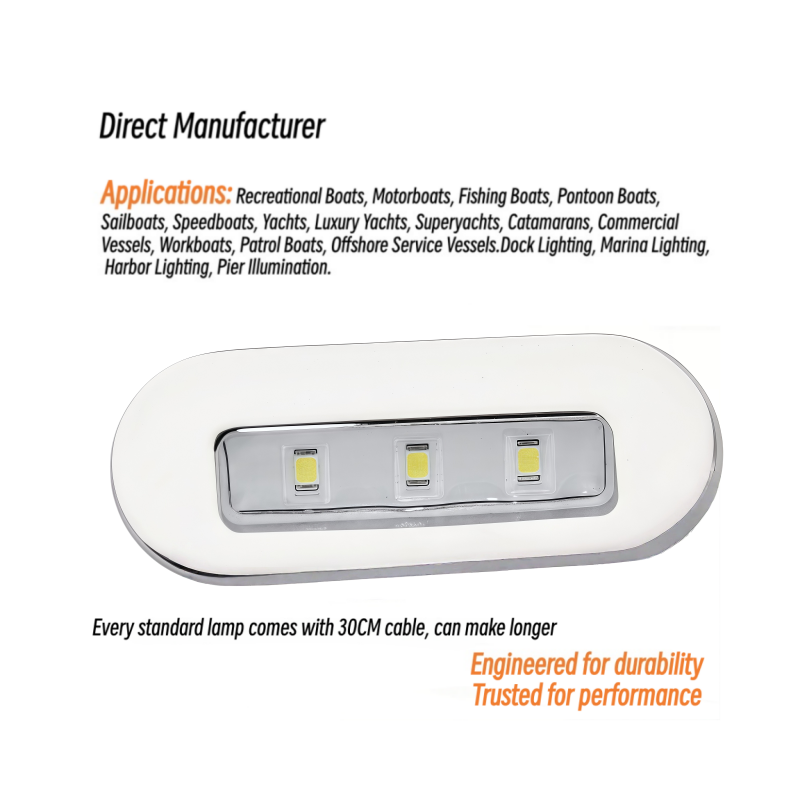 Deck Step Light - Lampu LED 3W 12V 24V untuk
