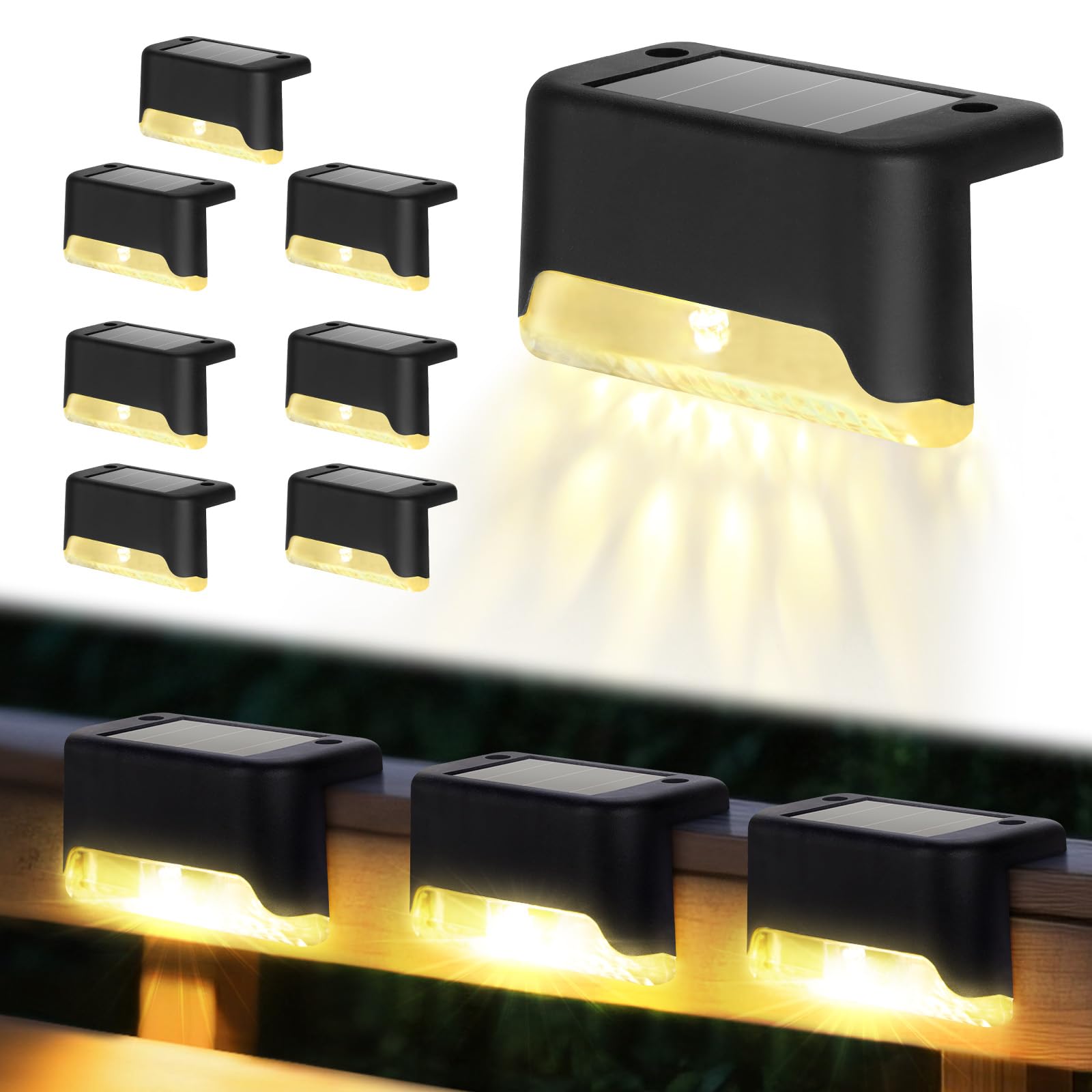 Lampu Dek Tenaga Surya, 8 Pake - Deck Step Light ulasan dan harga