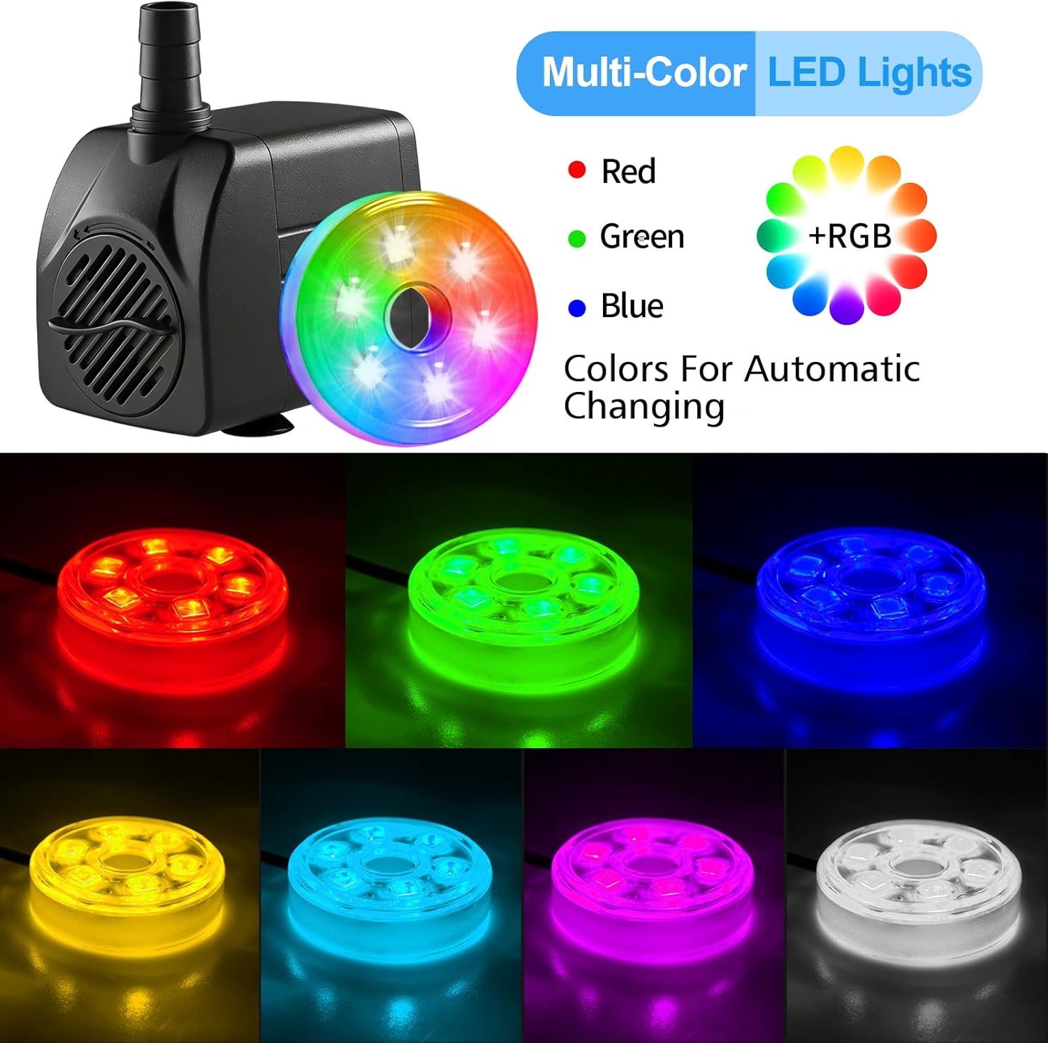 Pompa Air Submersible 210GPH d - Pond Light Submersible ulasan dan harga