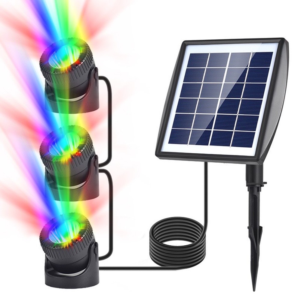Lampu Surya RGB Tahan Air IP68 - Pond Light Submersible ulasan dan harga