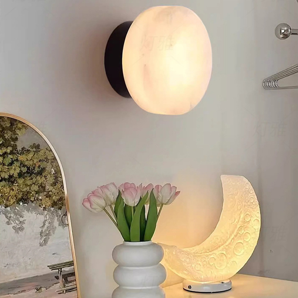 Lampu Dinding Bulat Marmer Ala - Outdoor Lighting Spanish Style ulasan dan harga