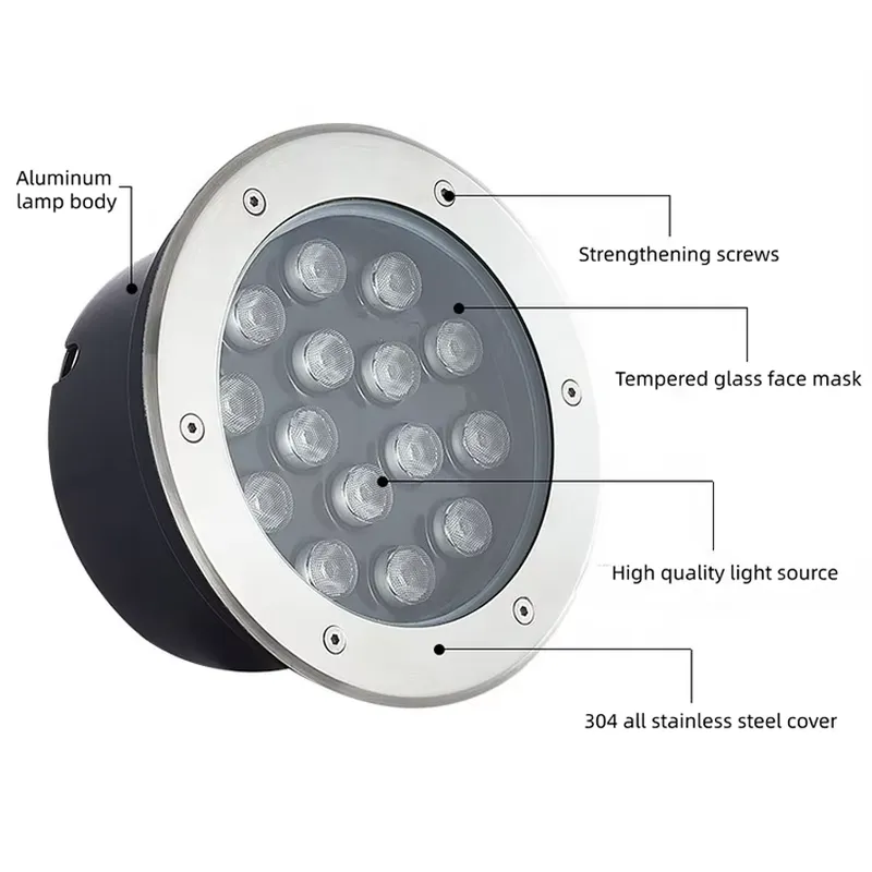 Lampu LED Bawah Tanah Tahan Ai - Outdoor Lighting Driveway ulasan dan harga