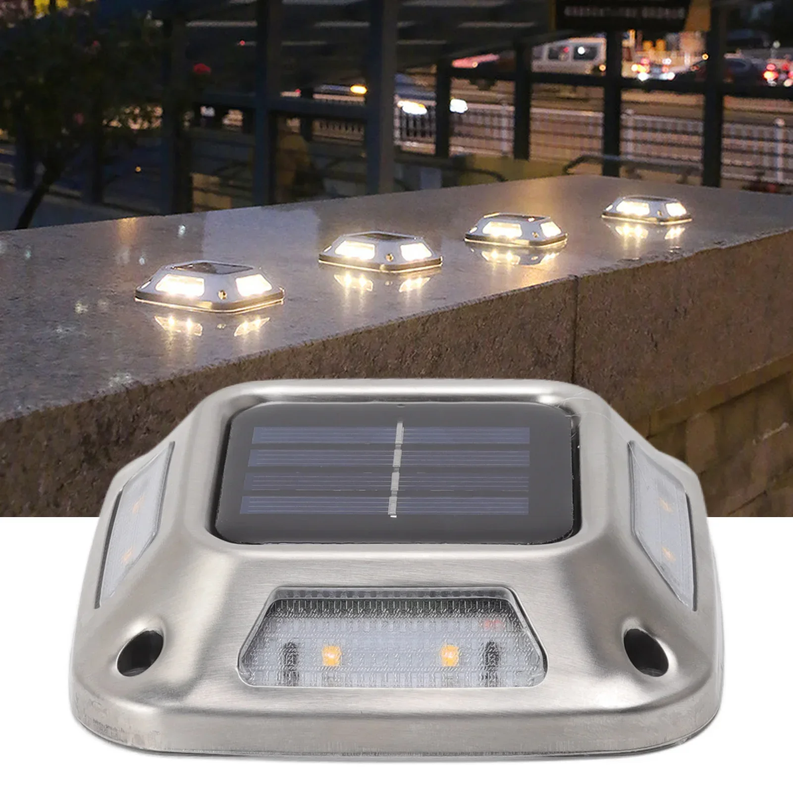 Lampu Jalan Tenaga Surya 8LED, - Outdoor Lighting Driveway ulasan dan harga