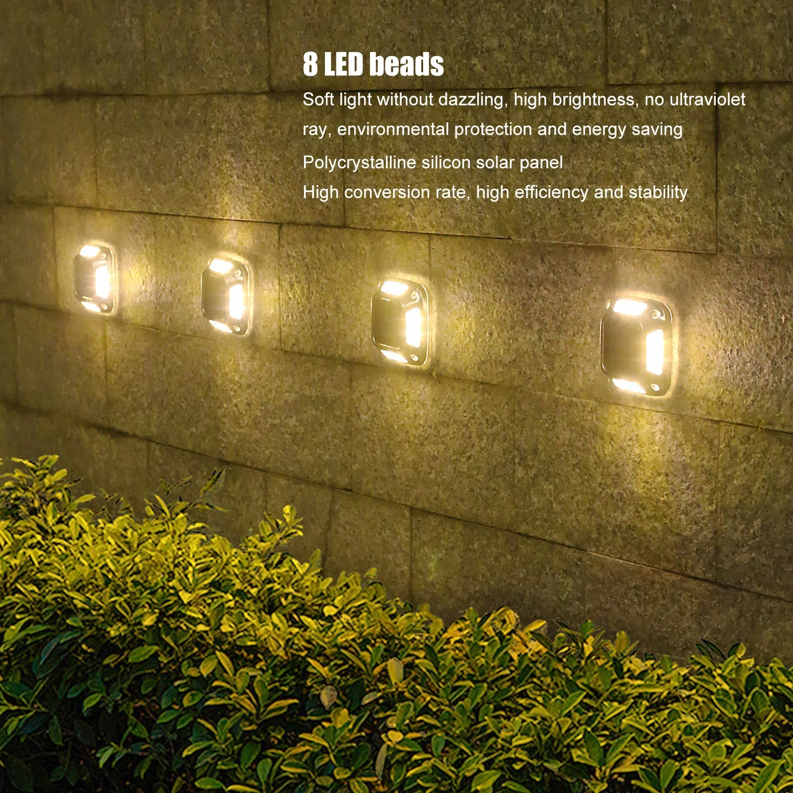 Lampu Jalan Tenaga Surya 8LED, - Outdoor Lighting Driveway ulasan dan harga