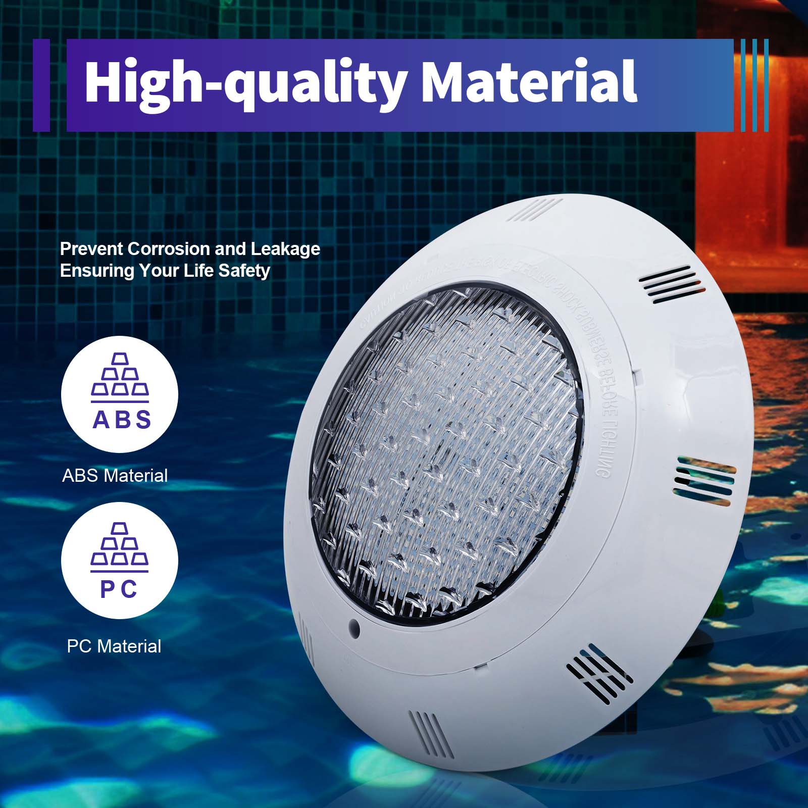 Lampu Kolam LED RGB 45W & 36W  - Pond Light Submersible ulasan dan harga