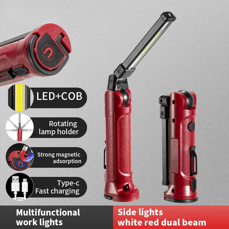 Lampu Kerja LED COB Senter Lip - Outdoor Lighting B&Q ulasan dan harga