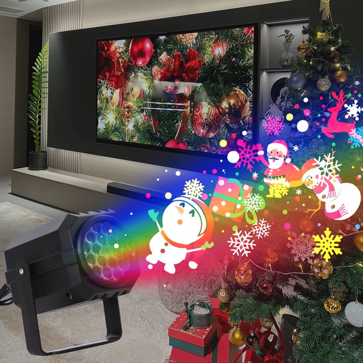 (DISKON) Lampu Proyektor Natal - Outdoor Lighting On Sale ulasan dan harga