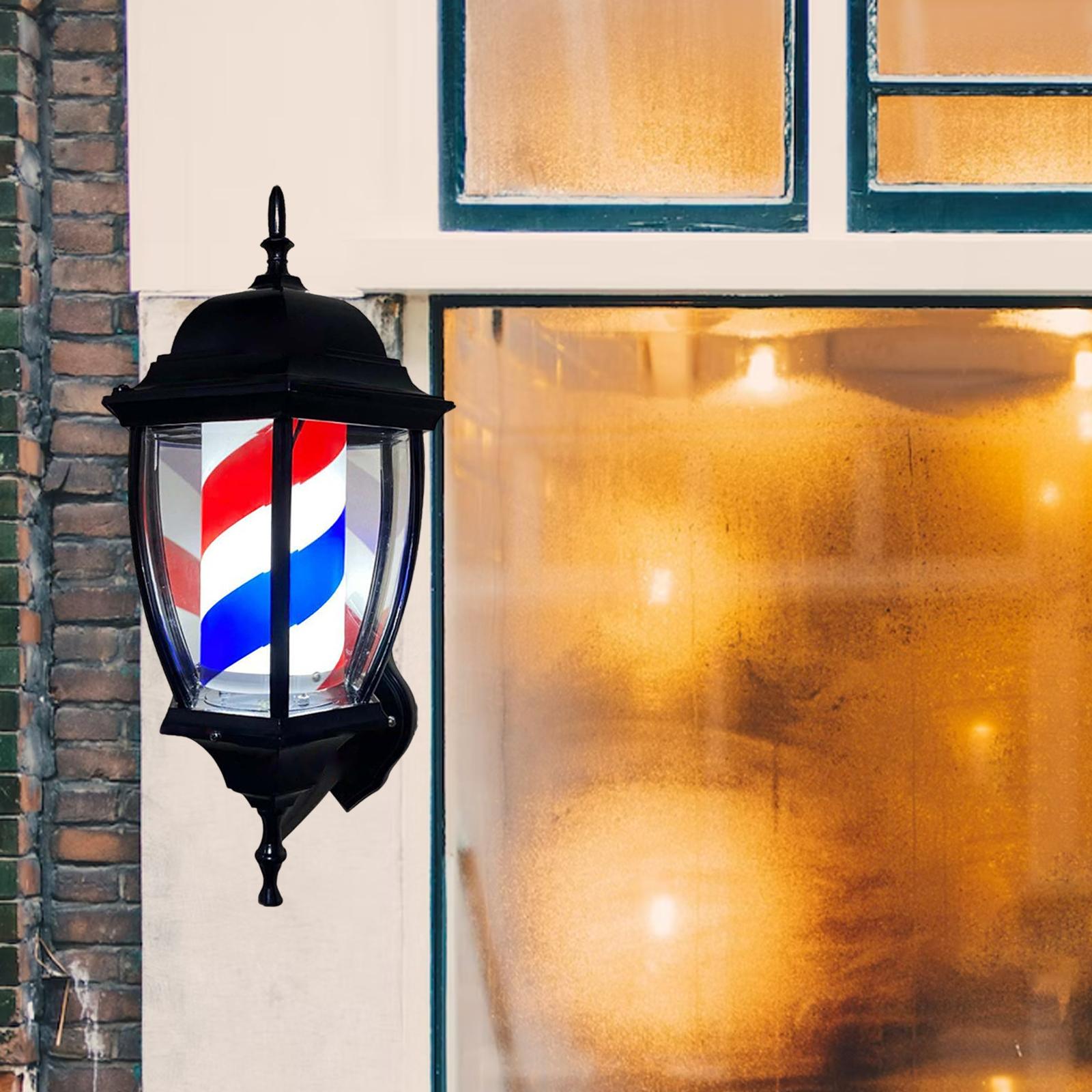 Lampu Tiang Pangkas Rambut Ber - Outdoor Lighting With Outlet ulasan dan harga