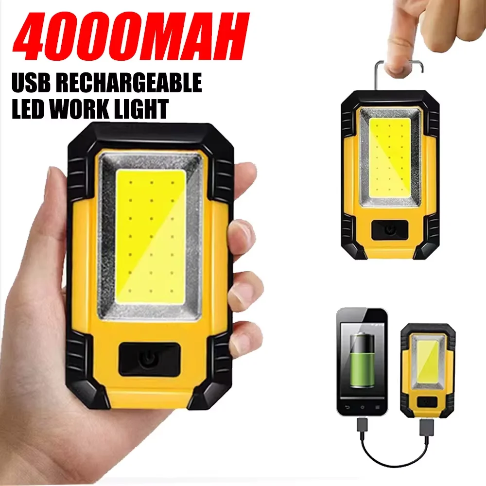 Lampu Kerja Isi Ulang 4000mAh  - Outdoor Lighting B&Q ulasan dan harga