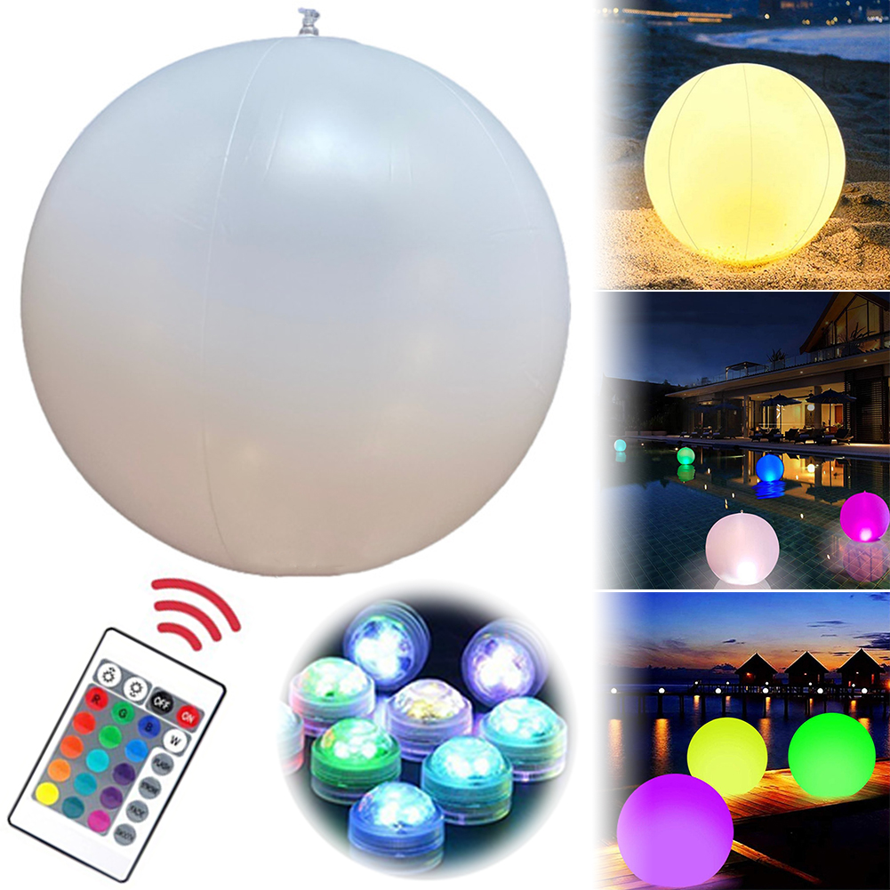 1-4 Buah Lampu Kolam Renang Me - Pond Light Submersible ulasan dan harga