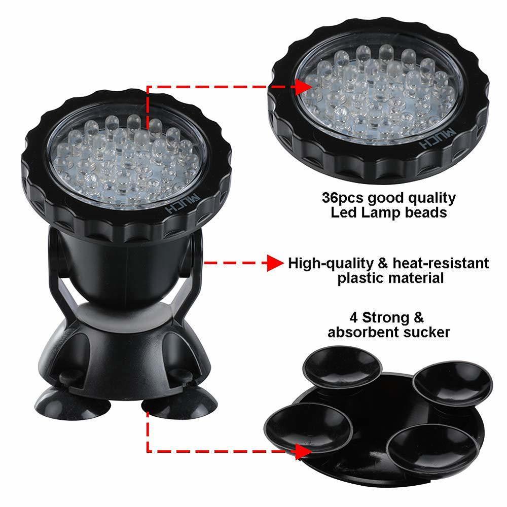 12V Submersible Kolam Cahaya M - Pond Light Submersible ulasan dan harga