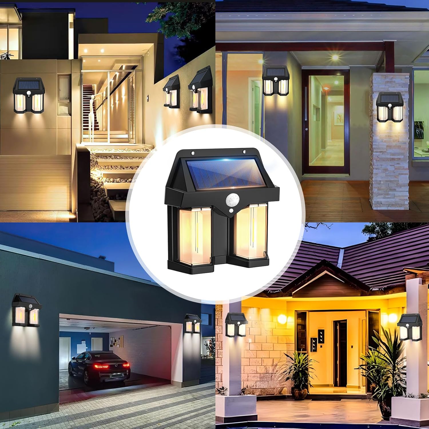 Lampu Dinding Tenaga Surya Vin - Outdoor Lighting Driveway ulasan dan harga