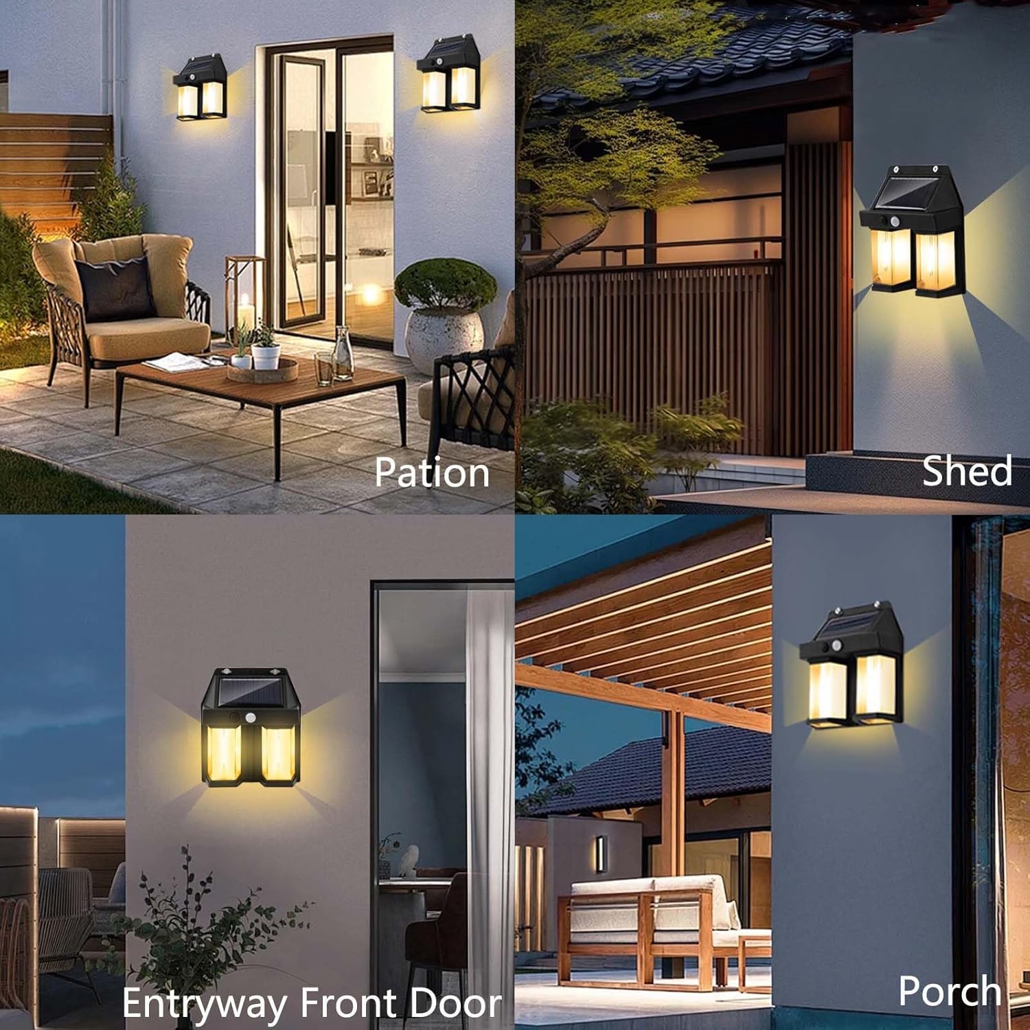 Lampu Dinding Tenaga Surya Vin - Outdoor Lighting Driveway ulasan dan harga