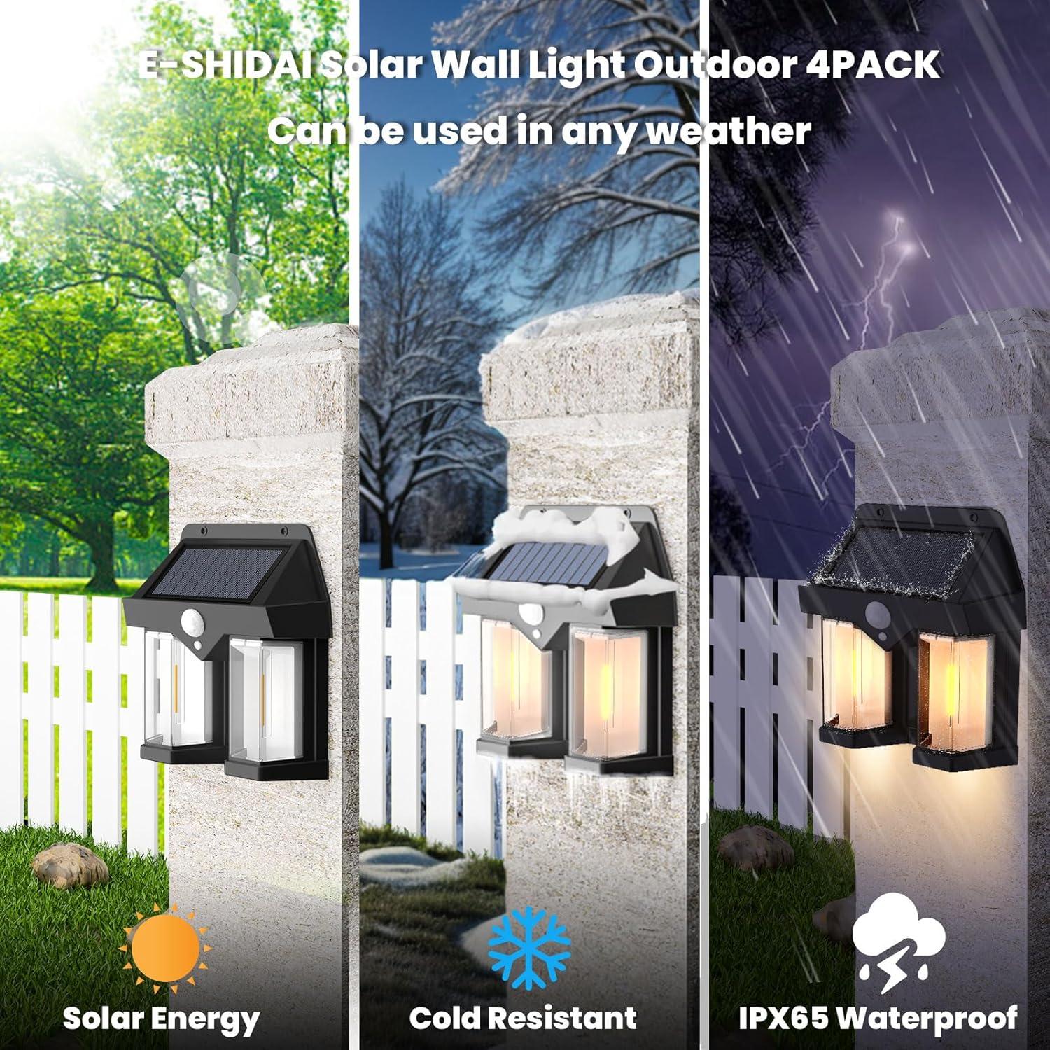 Lampu Dinding Tenaga Surya Vin - Outdoor Lighting Driveway ulasan dan harga
