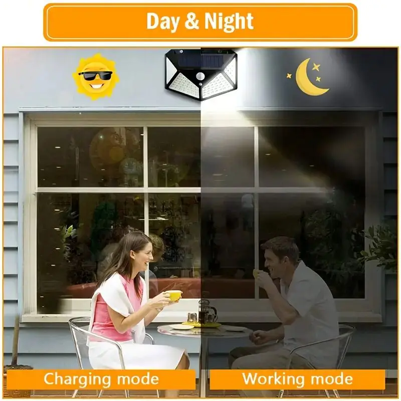 Lampu Taman Tenaga Surya 100LE - Outdoor Lighting Driveway ulasan dan harga