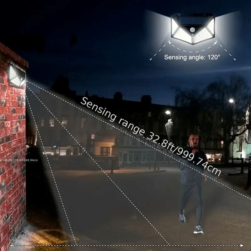 Lampu Taman Tenaga Surya 100LE - Outdoor Lighting Driveway ulasan dan harga