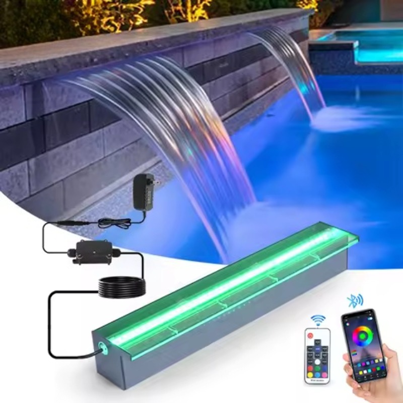 Air Terjun Dinding Akrilik Tra - Pond Light Submersible ulasan dan harga