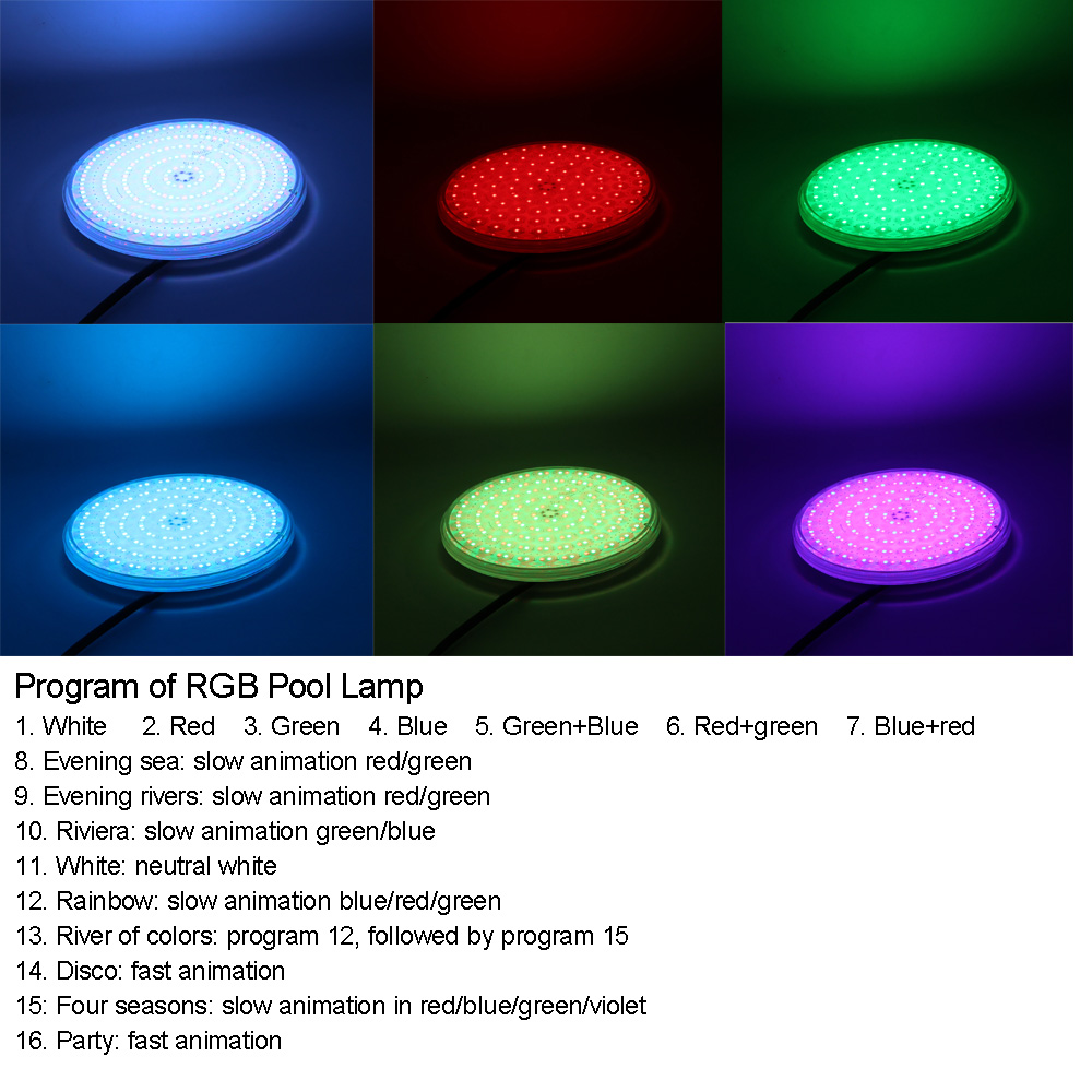 Bahasa Jerman Light 18W Resin  - Pond Light Submersible ulasan dan harga