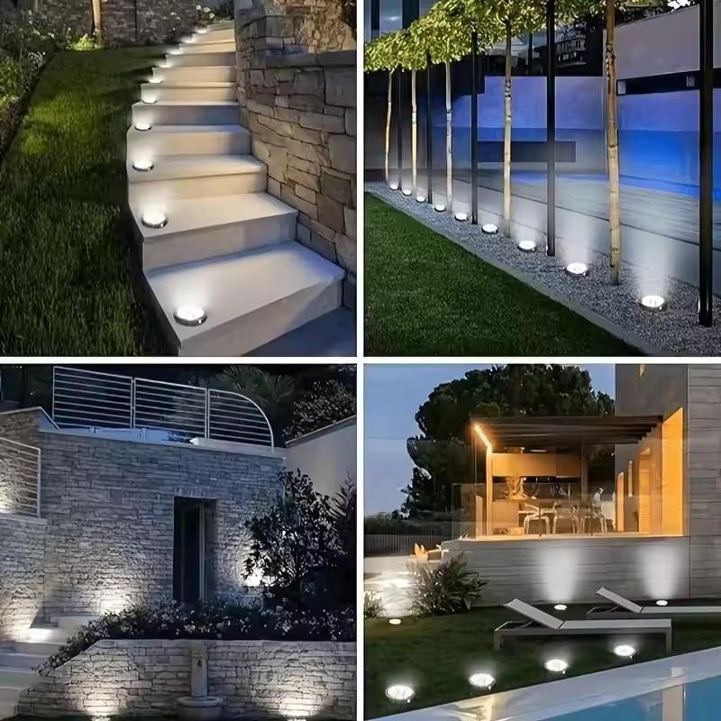 Lampu Disk Surya IP68 Tahan Ai - Deck Step Light ulasan dan harga