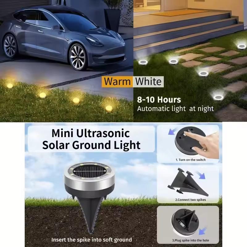 Lampu Disk Surya IP68 Tahan Ai - Deck Step Light ulasan dan harga