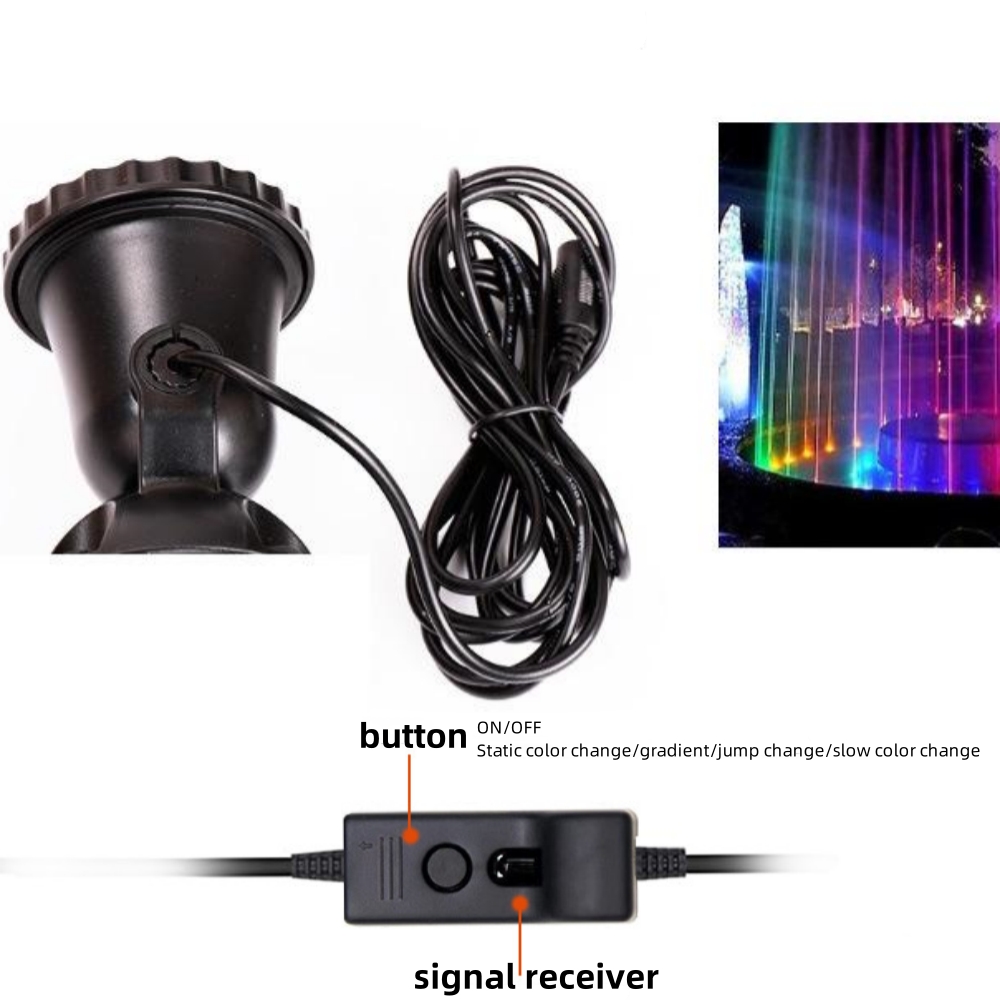 IP68 lampu bawah air LED Bluet - Pond Light Submersible ulasan dan harga